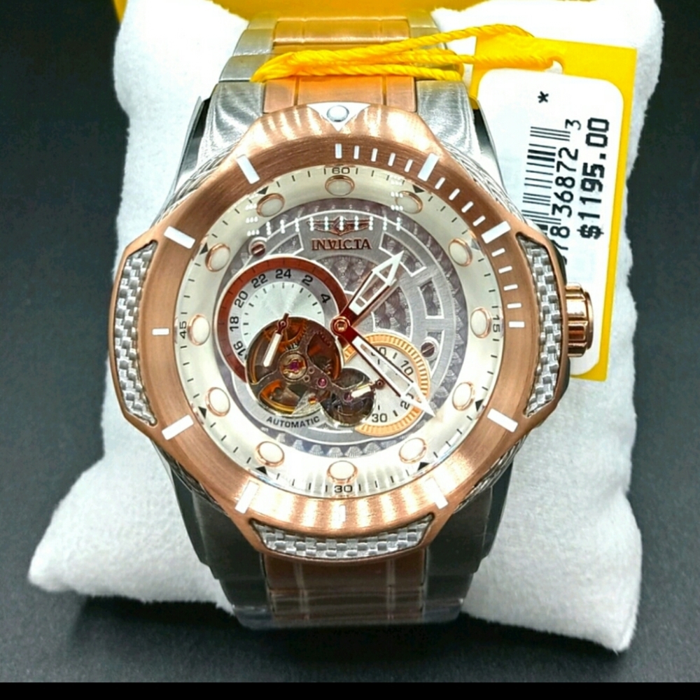 NEW INVICTA AUTOMATIC BOLT CABLE WATCH